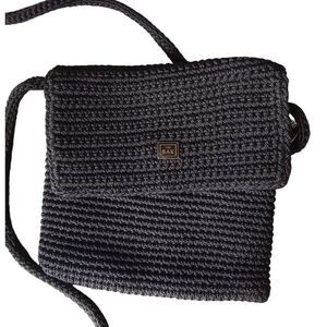 The Sak black knit shoulder bag